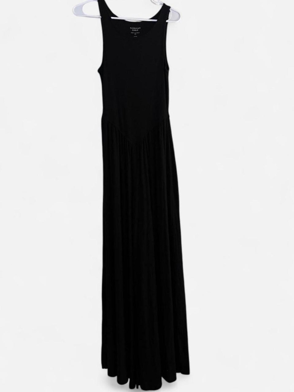 American Eagle Black Jersey Jumpsuit